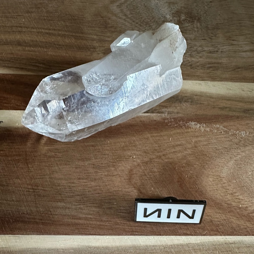NWT NIN Nine Inch Nails Brooch Pin 🆕🖤🤍